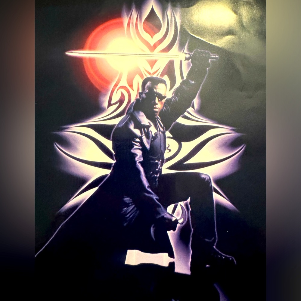 ❤️NWOT❤️HOLLYWOOD’S WESLEY SNIPES IN “BLADE”❤️HOLLYWOOD PICTURE❤️